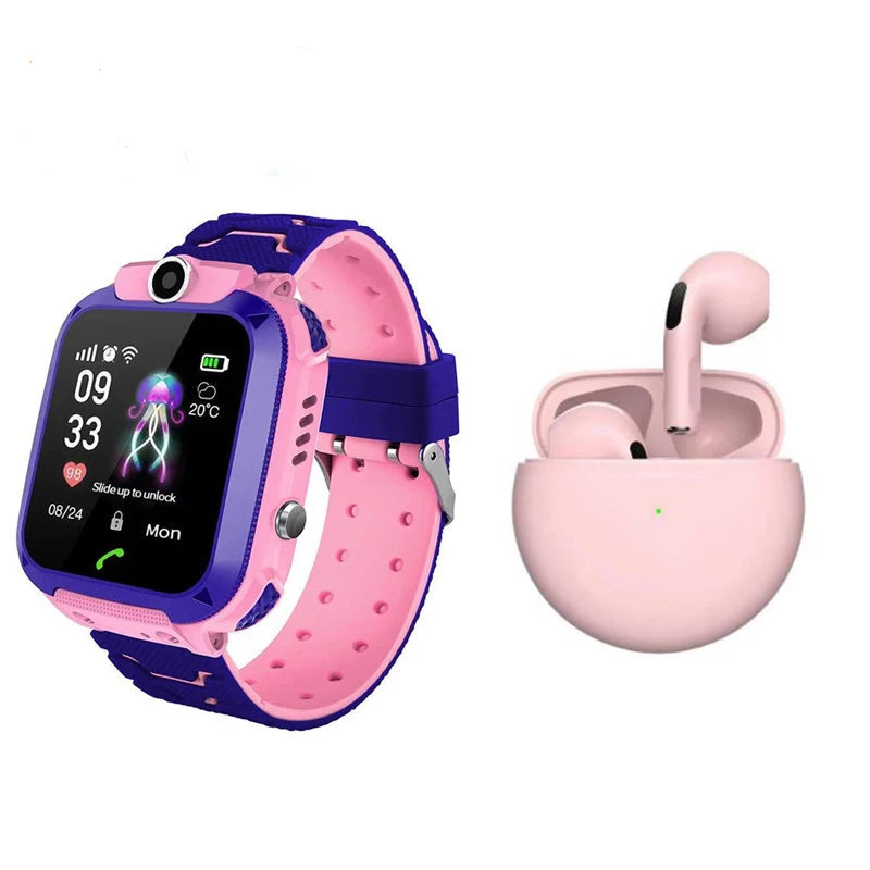 Montre connectée enfants GPS géolocalisation bouton SOS antiperte SIM 4G – Sécurité et liberté assurées
