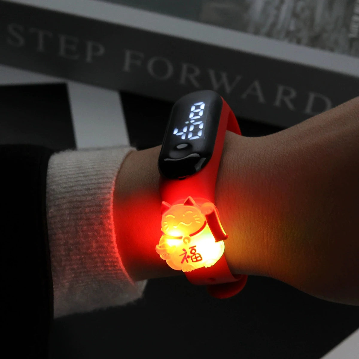 New Light Animal Children Watches For Girls Electronic Bracelet Sports Touch LED panda Doll Kids Watch Women Waterproof Clock