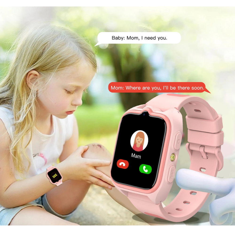 Nouvelle Montre Connectée Enfant Blackview Z30 4G – GPS, Appel, Étanche & Bouton SOS | Suivi et Sécurité Totale