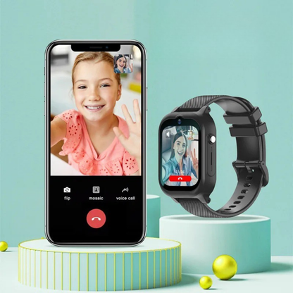 Montre Tracker Enfant | Localisation 4G + Appel Vidéo Sécurisé
