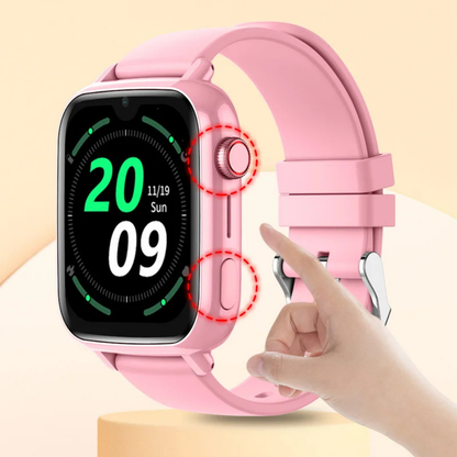 Montre Connectée Enfant 4G multifonctions avec GPS et Appel Vidéo – SOS, Suivi de Localisation, Caméra et Suivi d'Activité