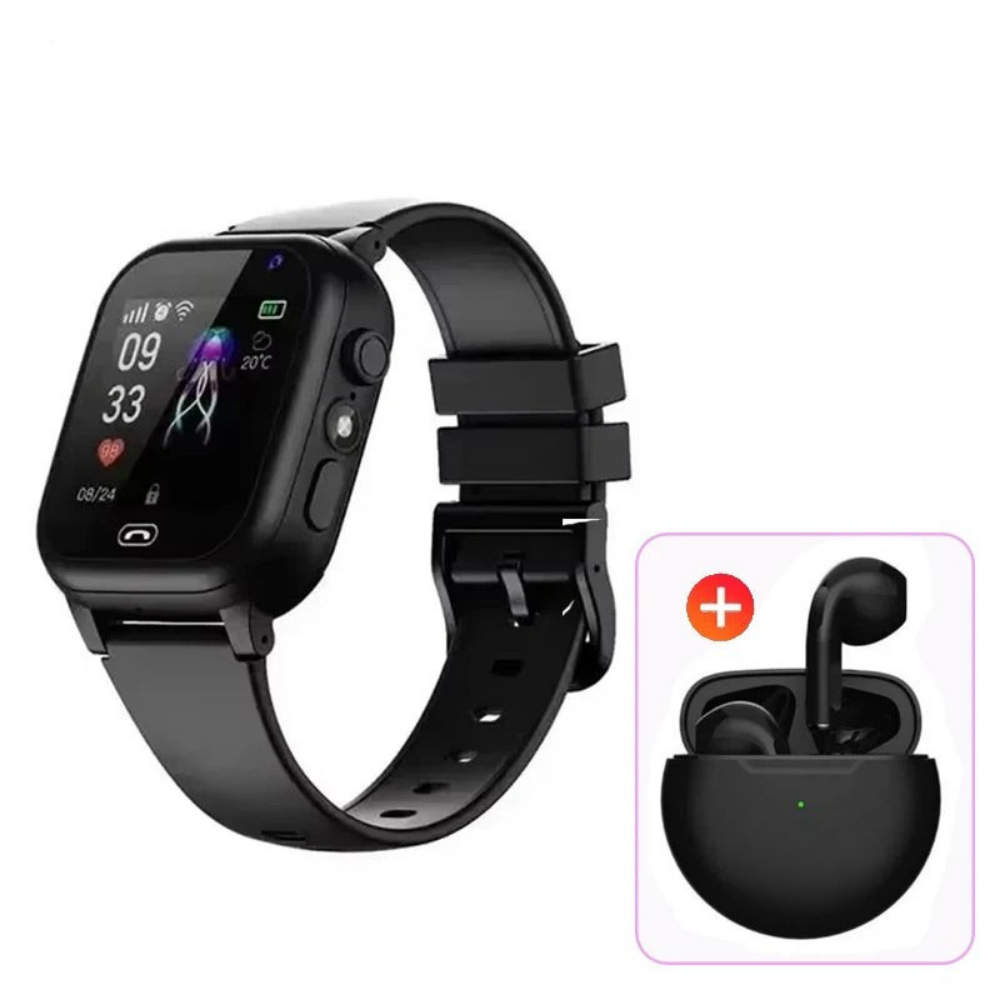 Ayass Kids Smartwatch 4G avec GPS & SOS – Appel Vidéo HD, Caméra & Étanchéité IP67