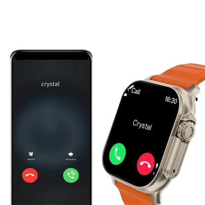 Montre Connectée T800 U2 49mm pour ados  GPS, NFC, Bluetooth & Jeux Nouvelle Édition 2024