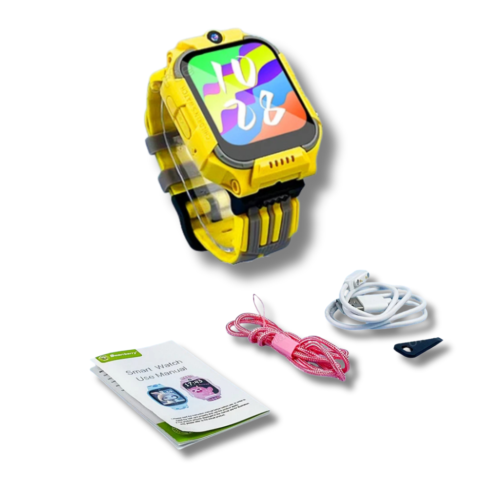 SmartKid Pro - Montre connectée enfant 5G GPS avec appels vidéo et suivi d’activité intelligent