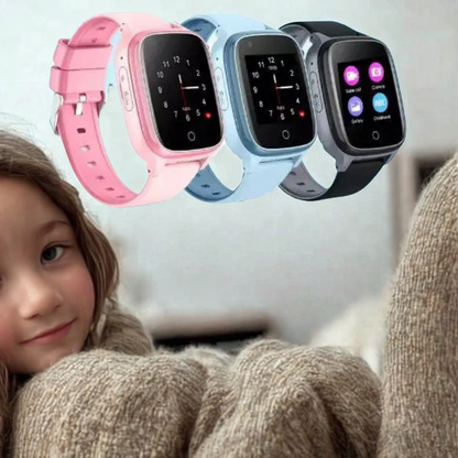 Ayass Kids Smartwatch 4G avec GPS & SOS – Appel Vidéo HD, Caméra & Étanchéité IP67