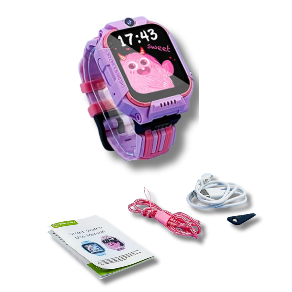 SmartKid Pro - Montre connectée enfant 5G GPS avec appels vidéo et suivi d’activité intelligent