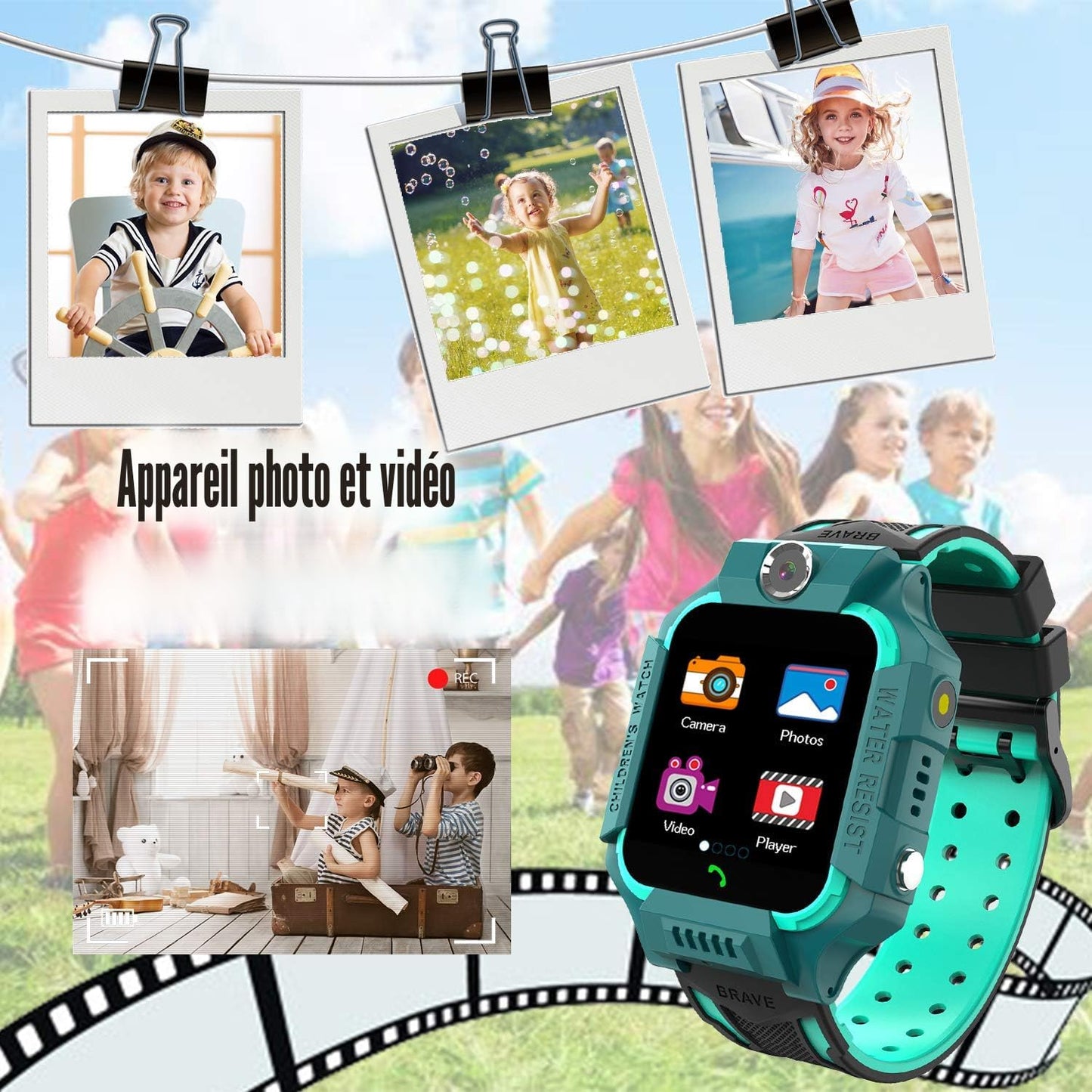 montre connectée enfants 