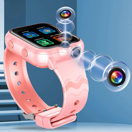 Montre Connectée Enfant 4G GPS | Double Caméra & SOS
