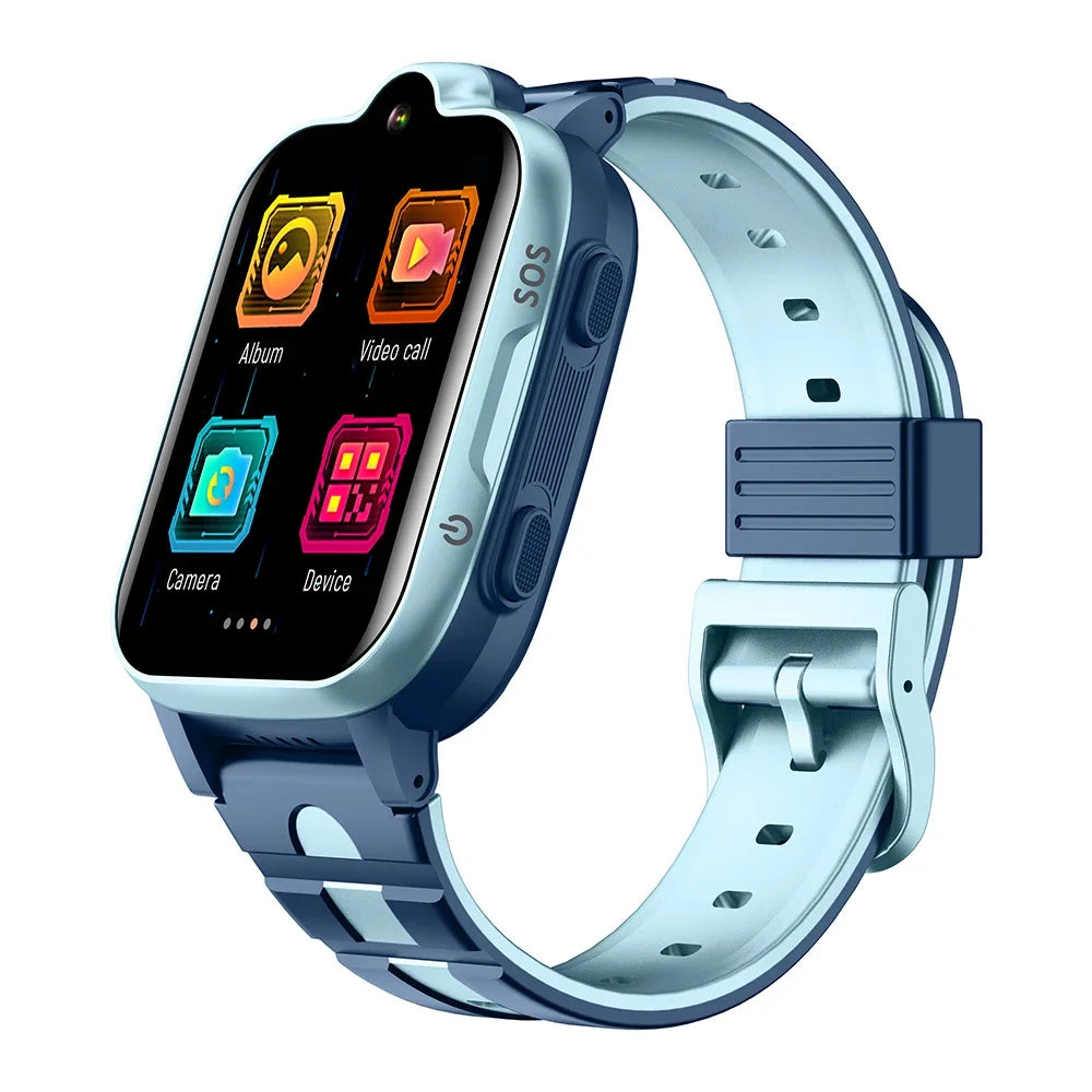 Montre Sécurité Enfant 4G | Appel Vidéo, GPS & Bouton SOS