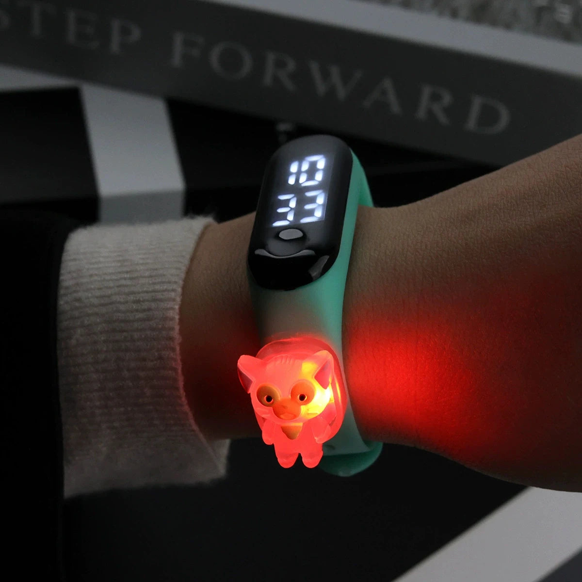 New Light Animal Children Watches For Girls Electronic Bracelet Sports Touch LED panda Doll Kids Watch Women Waterproof Clock