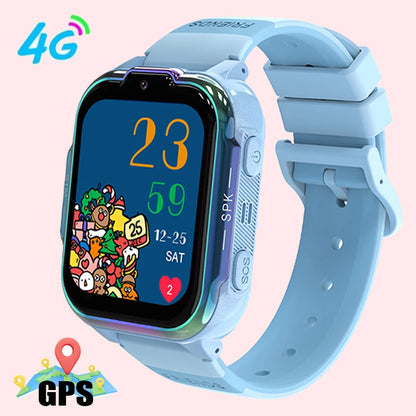 SIM Smart Watch Kids GPS WIFI Video Call SOS Waterproof Child For Xiaomi Smartwatch Camera Monitor Tracker Location Phone Watch