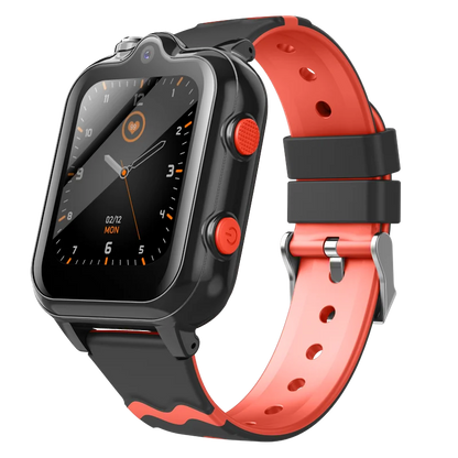 2025 New Smart Watches 4G Kids GPS AGPS LBS SOS Music Playback Dual Camera Smartwatch Waterproof 900mAh Boy Girl Children Gift
