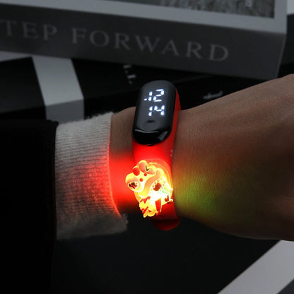 New Light Animal Children Watches For Girls Electronic Bracelet Sports Touch LED panda Doll Kids Watch Women Waterproof Clock