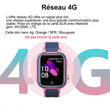 LT21 4G Smart Watch Kids GPS WIFI Video Call SOS IP67 Waterproof Child Smartwatch Camera Monitor Tracker Location Phone Watch
