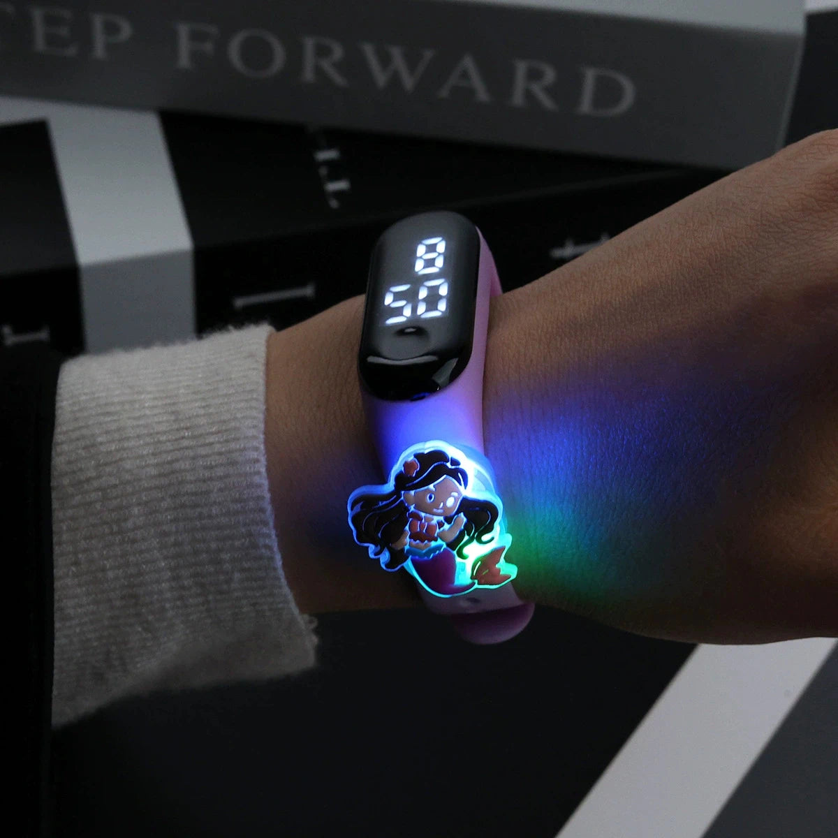 New Light Animal Children Watches For Girls Electronic Bracelet Sports Touch LED panda Doll Kids Watch Women Waterproof Clock