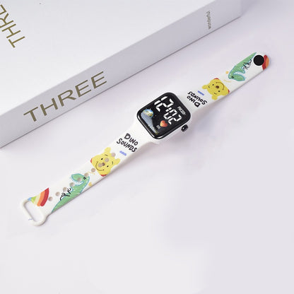 Montre Enfant Hello Kitty Numérique – Montre Digitale pour Filles avec Bracelet Coloré